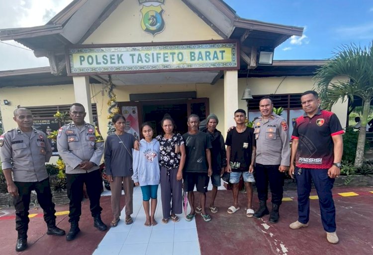 Berkat Gerak Cepat dan Kerja Keras Polsek Tasbar Polres Belu, Refalina Bauk Perempuan Asal Bakustulama Berhasil Ditemukan Setelah Dilaporkan Hilang