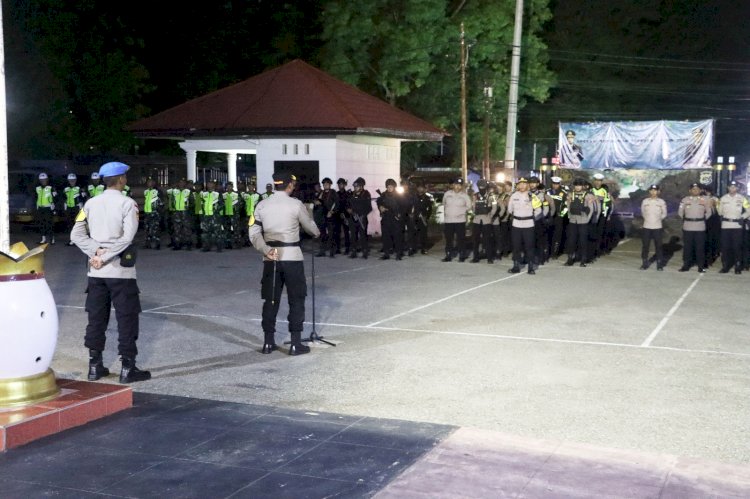 Turun dengan Kekuatan Penuh, Polres Belu bersama Instansi Terkait Siap Amankan Malam Penghujung Tahun 2025 di Tapal Batas