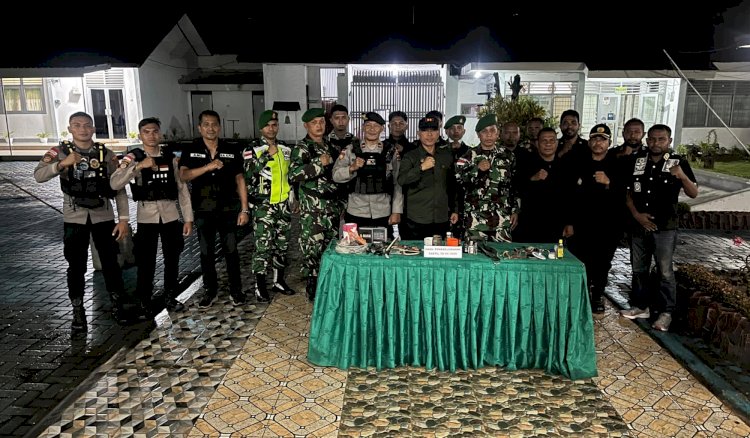 Cegah Masuknya Narkoba dan Barang Terlarang Lainnya, Polres Belu bersama TNI dan Lapas Gelar Razia Gabungan di Blok Hunian Lapas Atambua