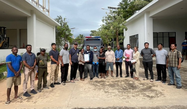 Temuan Mayat di Kali Malibaka Perbatasan RI-Timor Leste, Polres Belu Lakukan Olah TKP Hingga Fasilitasi Pemulangan Jenazah ke Timor Leste