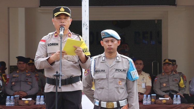 Pimpin Gelar Pasukan, Wakapolres Belu Beberkan 9 Jenis Pelanggaran yang Jadi Sasaran Operasi Keselamatan Turangga 2026