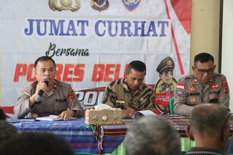 Tatap Muka dengan Masyarakat Manuaman, Wakapolres Belu Jelaskan Manfaat Layanan 110 Sebagai Respons Cepat Polri Soal Kamtibmas