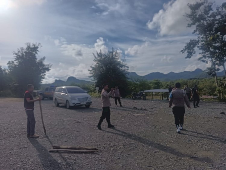 Berantas Penyakit Masyarakat, Tim Gabungan Polres Belu Datangi Masmae, Lokasi yang Diduga Menjadi Praktik Judi Sabung Ayam dan Bola Guling