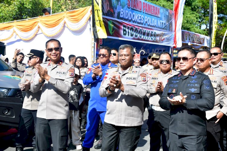 Warga Padati Pameran HUT ke-80 Bhayangkara, Wakapolda NTT Ajak Masyarakat Lebih Dekat dengan Polri
