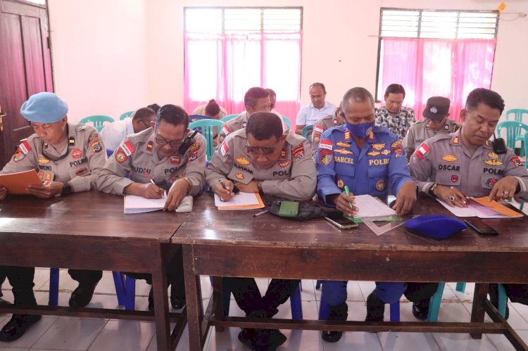 Syarat Mutlak Pinjam Pakai Senjata Api, Personel Polres Belu dan Polsek Jajaran Jalani Tes Psikologi Berkala Tahun 2026