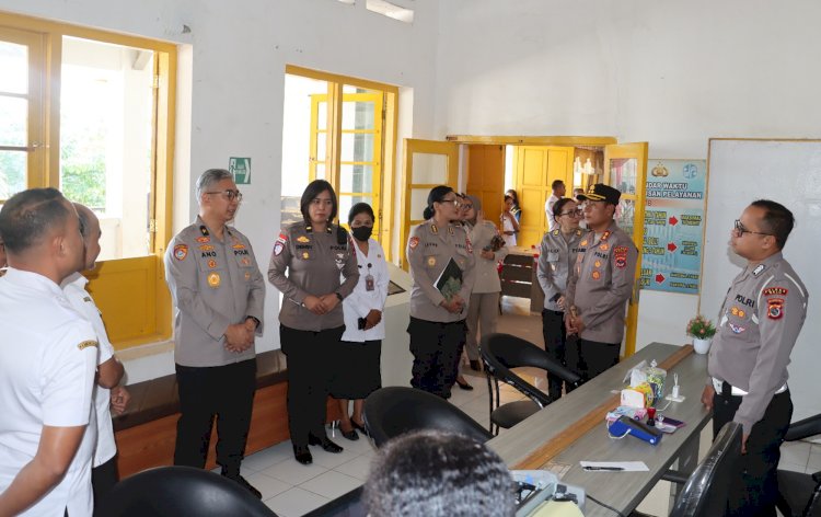 Tingkatkan Kualitas dan Akuntabilitas Layanan kepada Masyarakat, Karo RBP Stamarena Polri Kunjungi Polres Belu dan Mal Pelayanan Publik Timor Atambua