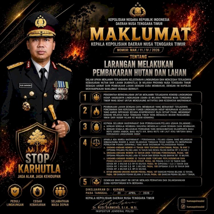 Polri Perkuat Pencegahan dan Pengendalian Karhutla di Seluruh Wilayah