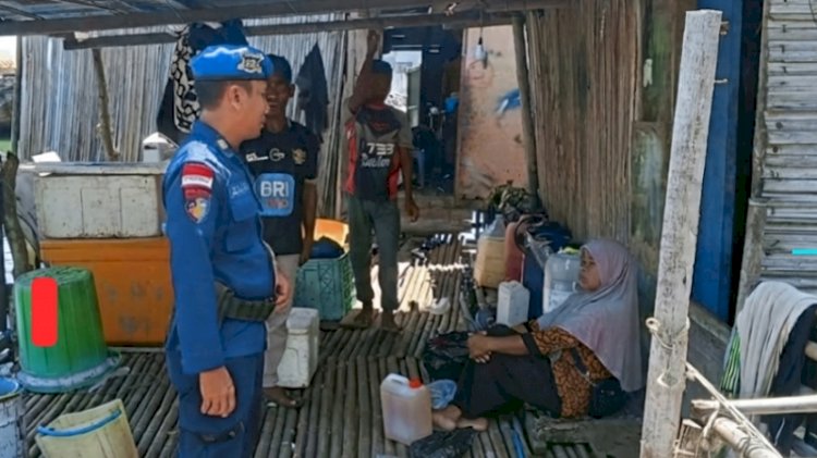Cuaca Kerap tidak Menentu, Personel Sat Polairud Polres Belu Imbau Nelayan Bawa Alat Keselamatan saat Melaut