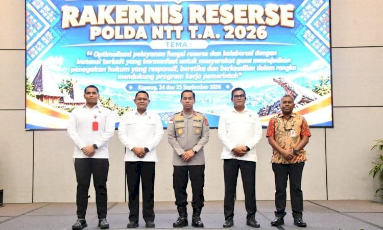Buka Rakernis Gabungan Fungsi Reserse 2026, Kapolda NTT Tekankan Penegakan Hukum yang Responsif, Beretika, dan Berkeadilan