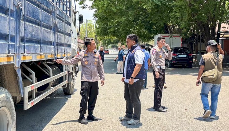 Polres Belu Amankan Dua Truk Tronton Diduga Bertangki Modifikasi, Pengawasan Penyaluran Distribusi BBM Subsidi Terus Diperketat