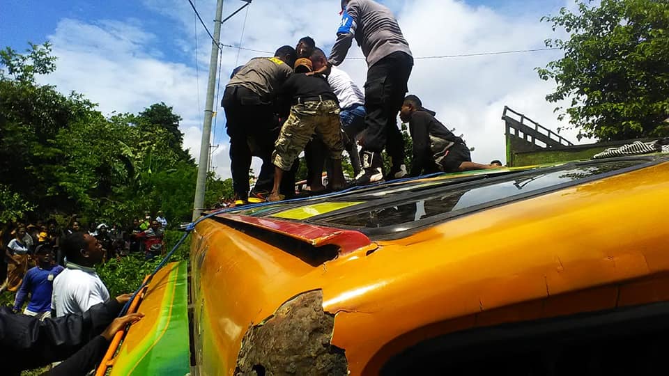 Kecelakaan Maut Bus Lima Jaya di Laenmanen, Kapolres Belu Imbau Pengendara Lebih Hati-hati