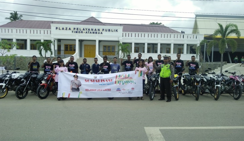 Komunitas Motor VSA Hingga Pelajar Bina Karya Bakal Ramaikan Acara Millenial Road Festival Polres Belu