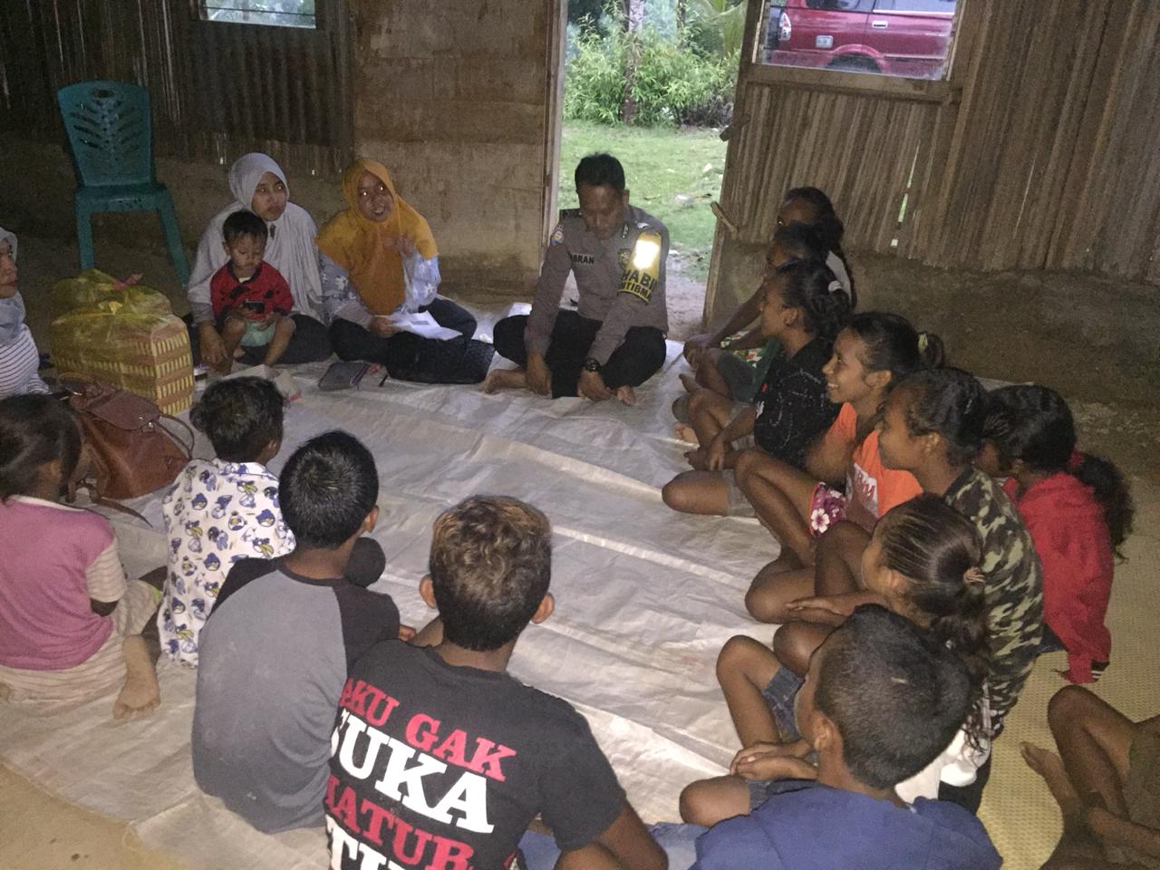 Penyuluhan Luar Sekolah, Bhabinkamtibmas Tohe Imbau Remaja Maumutin Jauhi Pergaulan Bebas