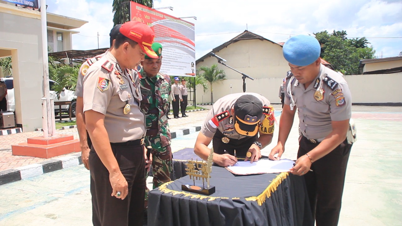 Latihan Kerja Selesai, Polres Belu Lepas Siswa Diktukba SPN Polda NTT