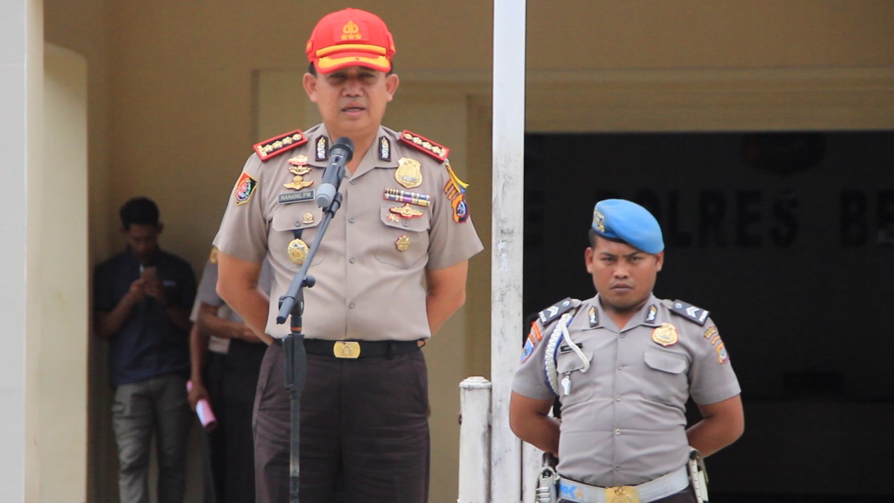 Ka.SPN Polda NTT ke Siswa:Jadikan Pengalaman di Polres Belu Sebagai Bekal Pengabdian