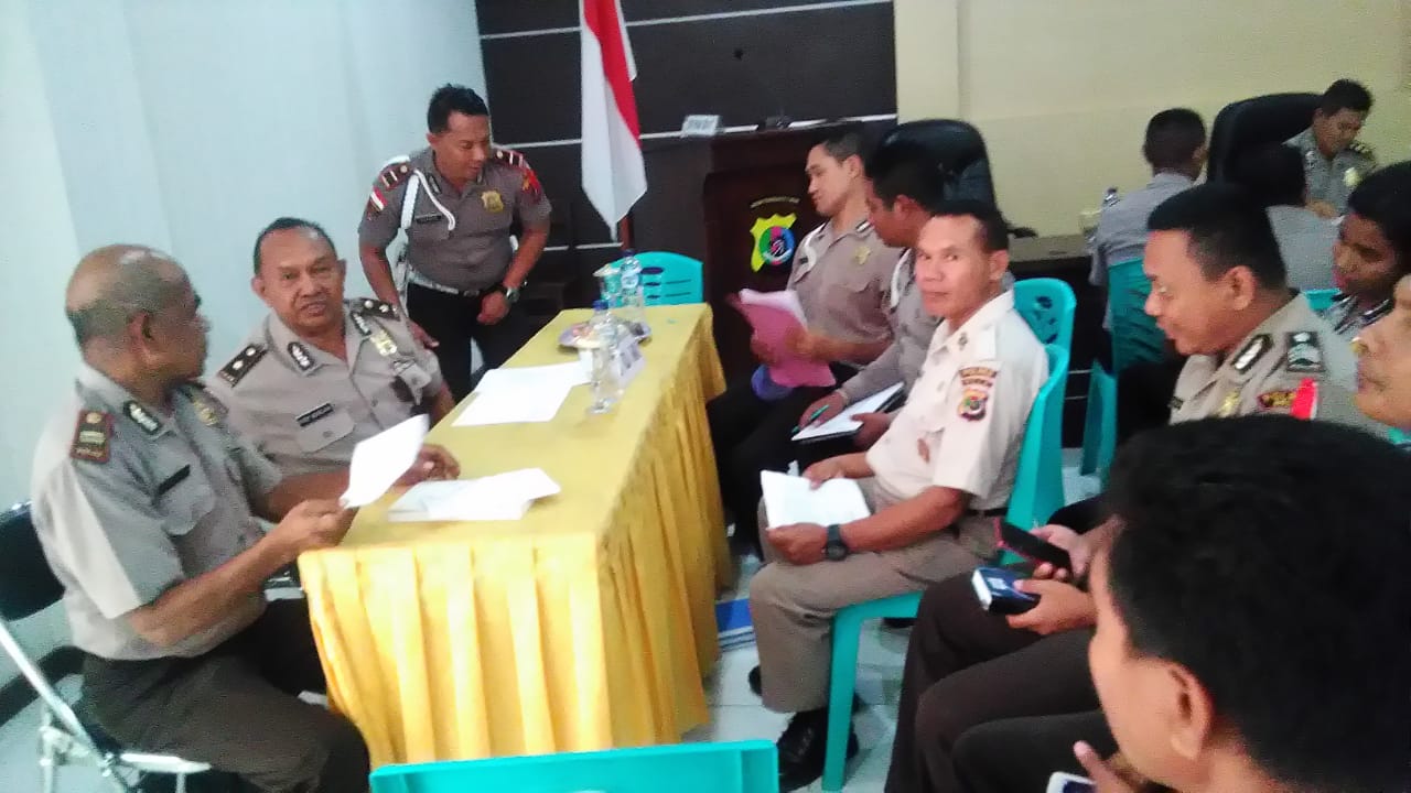 Tim Itwasda Polda NTT Lakukan Pemeriksaan Rutin Tahap I TA 2019 di Polres Belu