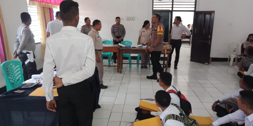 Jelang Keberangkatan ke Polda NTT, Ratusan Casis Polri Terima Wejangan dari Kapolres Belu