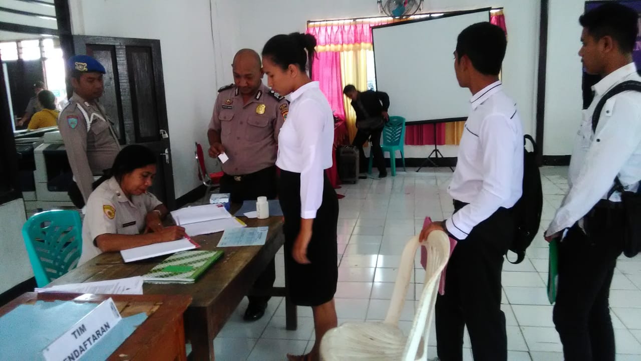 Minggu ke-2 Penerimaan Polri di Belu, Animo Pendaftar Bintara Polri Capai Ratusan Orang