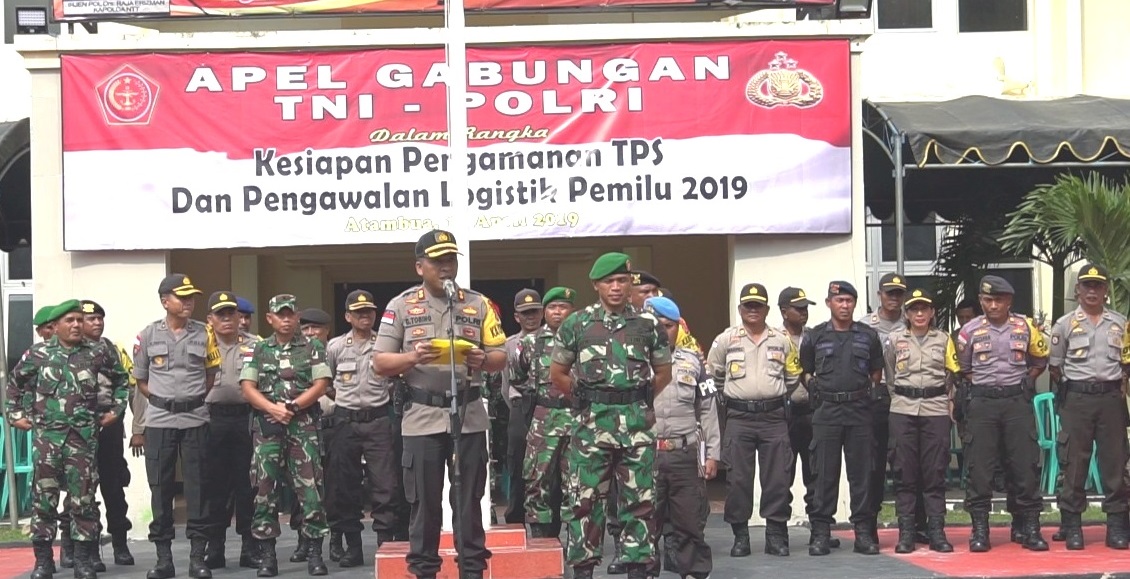 Kapolres Belu: 3.492 Personil Dikerahkan Amankan Pemilu 2019 di Belu dan Malaka