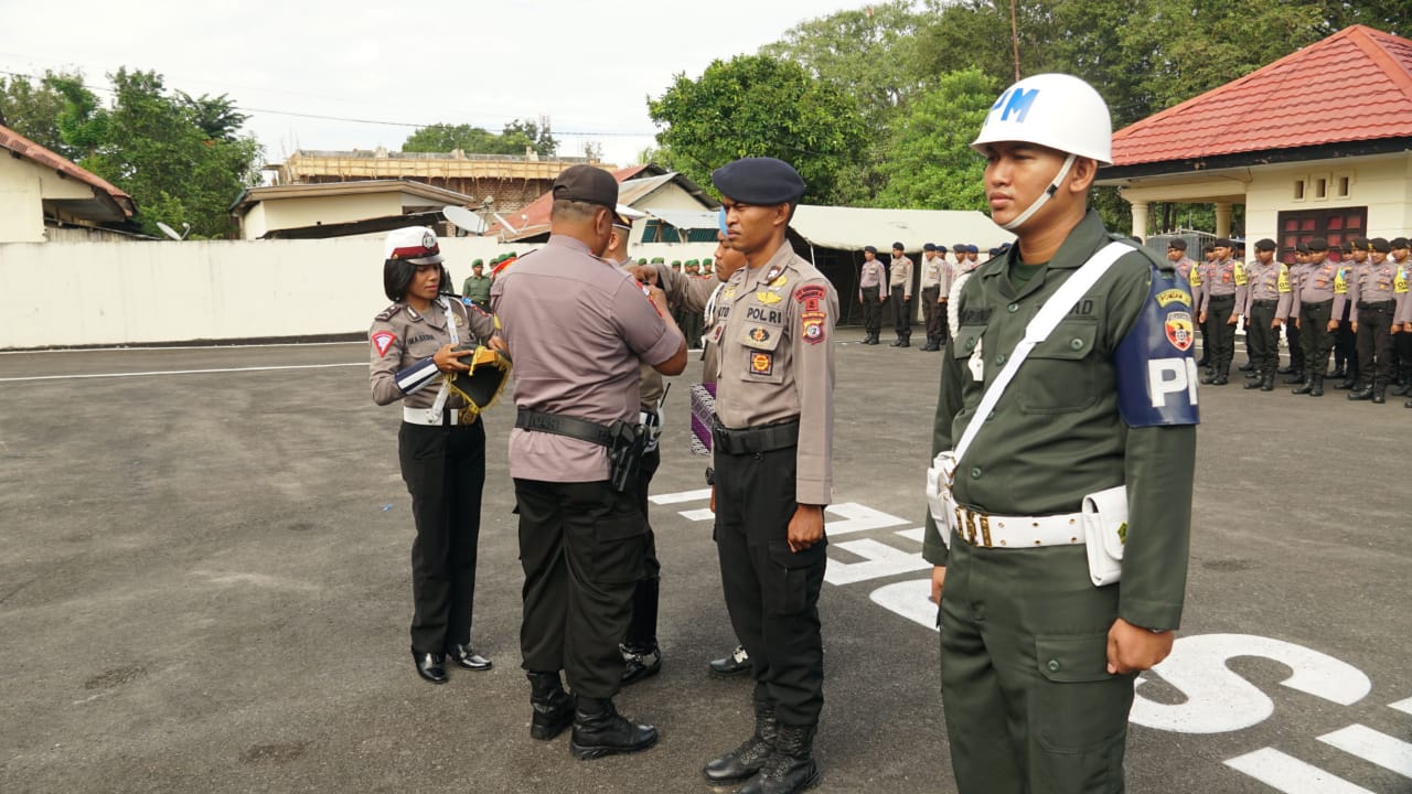 Undang Instansi Terkait, Polres Belu Laksanakan Apel Gelar Pasukan Operasi Keselamatan Turangga 2019