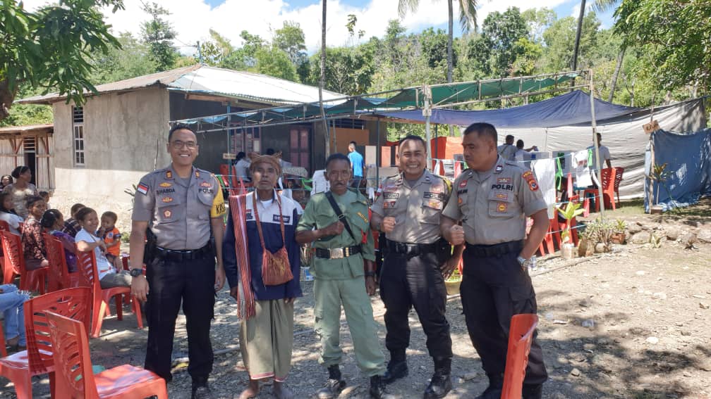 Hari H Coblos, Polres Belu dan Instansi Terkait Amankan 1.256 Tempat Pemungutan Suara