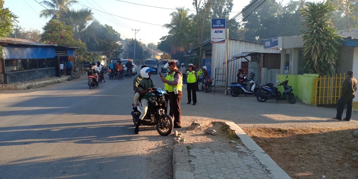 Kendarai Motor ke Sekolah Tanpa SIM, Ini Sanksi yang Bakal Diterima Pelajar dari Sat Lantas Polres Belu