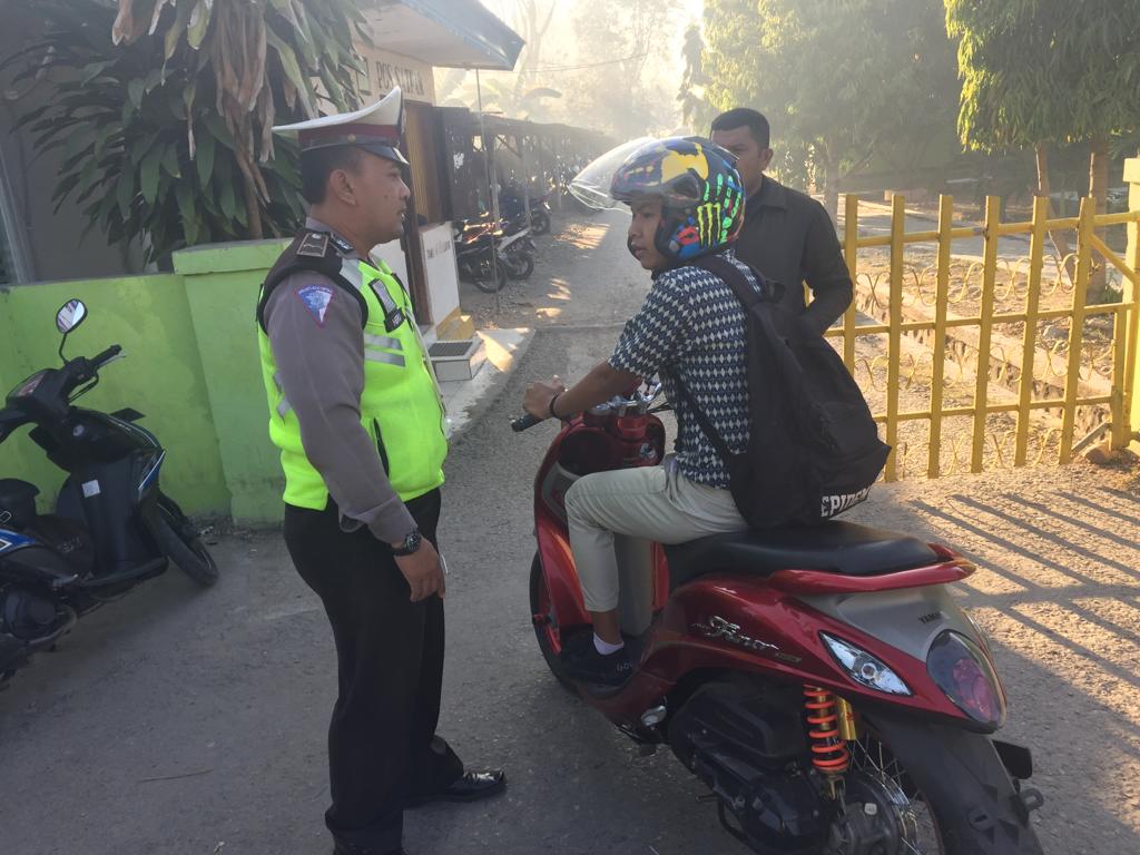 Sat Lantas Polres Belu Gencar Tertibkan Pelajar yang Bawa Motor ke Sekolah, Ini Tujuannya!