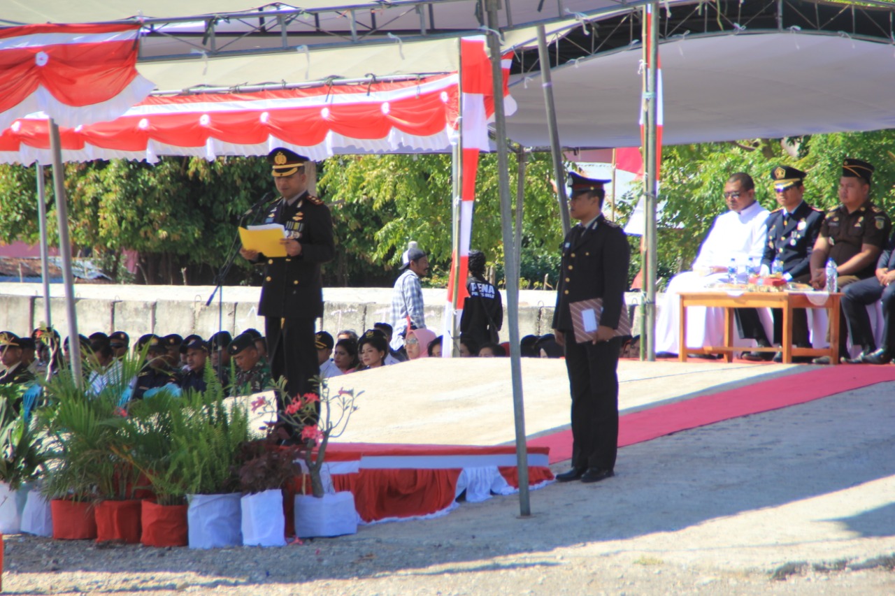 Kado Manis di Hari Bhayangkara ke 73, Polres Belu Terima Penghargaan dari Kapolri dan Kapolda NTT