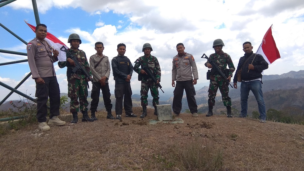 Ops Linbas 2019:Menyusuri Lembah dan Bukit, Polsek Lamaknen Gelar Patroli di Wilayah Perbatasan RI-RDTL