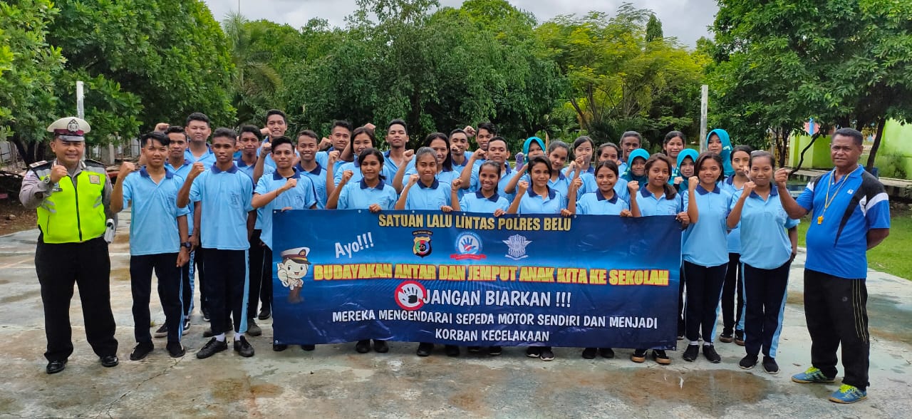 Setelah SMP Kristen, Sat Lantas Kembali Gelorakan Program