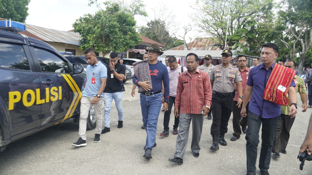 Video, Kapolda NTT Tinjau Kantor Sementara Polres Malaka